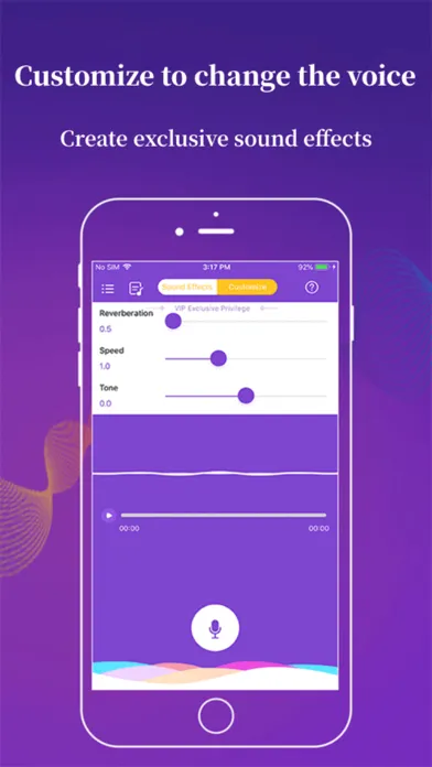 Capturas de tela do Voice Changer – Sound Effects