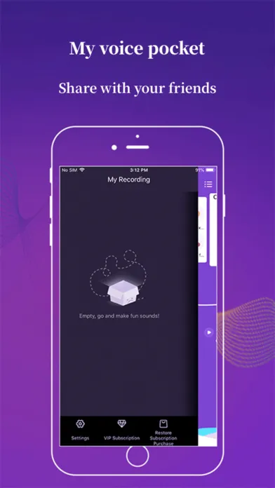Capturas de tela do Voice Changer – Sound Effects