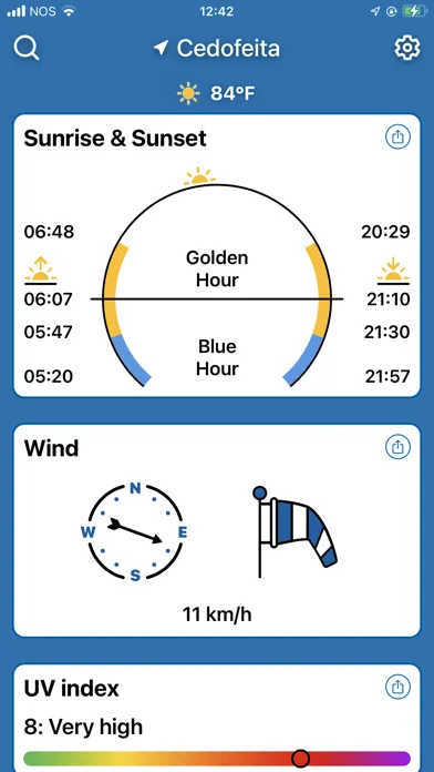 Capturas de pantalla de Weather Forecast by ClimaCam