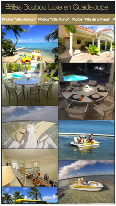 Screenshot di Villas Boubou luxe bord lagon