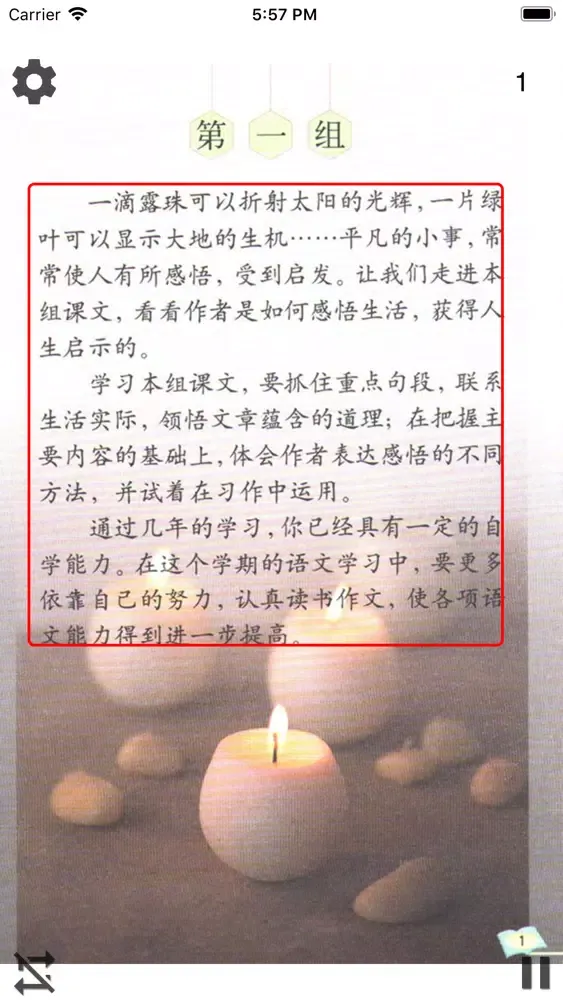 小学语文六年级下册人教版应用截图