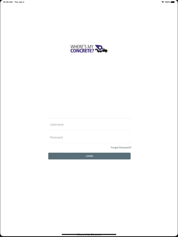 Capturas de pantalla de Wheresmyconcrete Producers iPad 