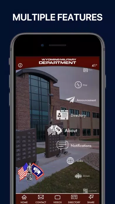 Screenshot di Wyoming Military Department