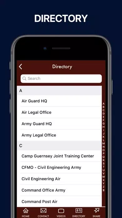 Screenshot di Wyoming Military Department