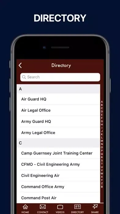 ภาพหน้าจอของ Wyoming Military Department