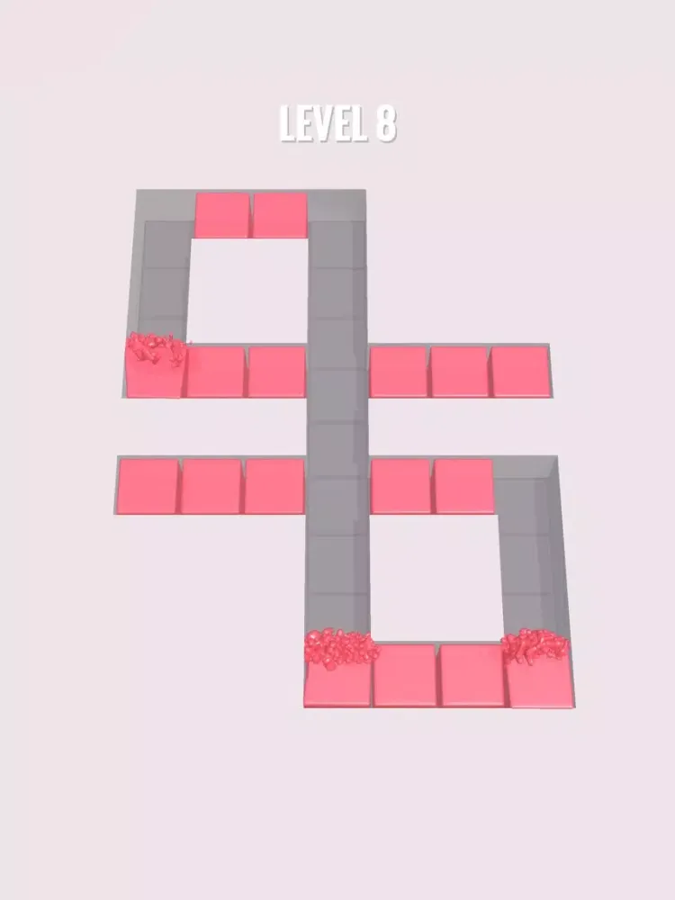 Tangkapan layar Jelly Merge iPad 