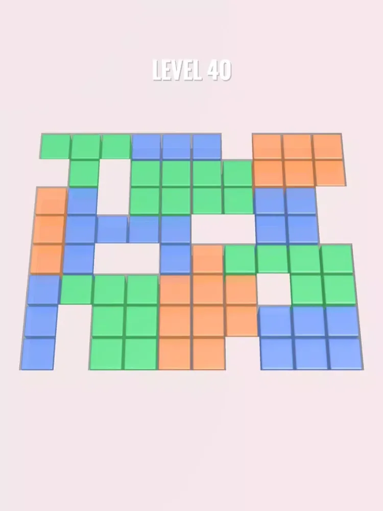 Tangkapan layar Jelly Merge iPad 