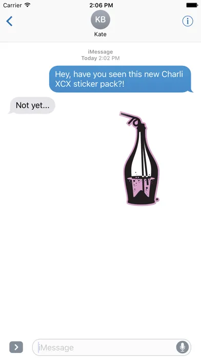 Charli XCX - Sticker Pack Ekran Görüntüleri