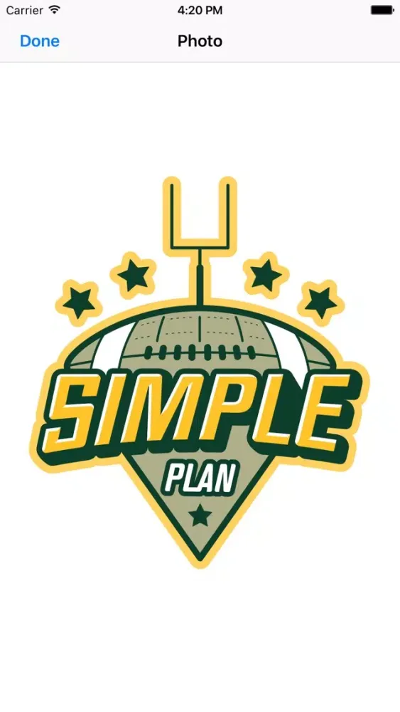 Capturas de tela do Simple Plan Sticker Pack