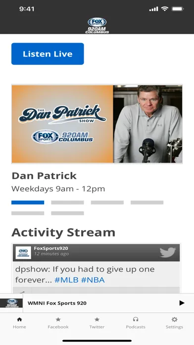 Скриншоты Fox Sports 920 Columbus