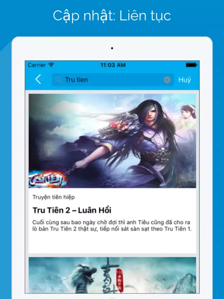 Audory - Kho truyện audio iPad  স্ক্রিনশট