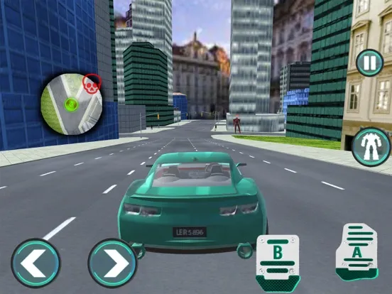 Capturas de pantalla de Dinosaur Vs Robot Car War iPad 