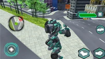 Capturas de pantalla de Dinosaur Vs Robot Car War