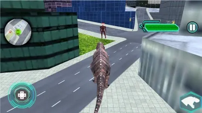 Capturas de pantalla de Dinosaur Vs Robot Car War