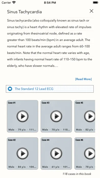 ECG Books Pro Ekran Görüntüleri