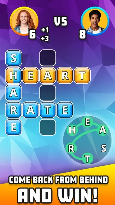 ภาพหน้าจอของ Word Clash Multiplayer Battle