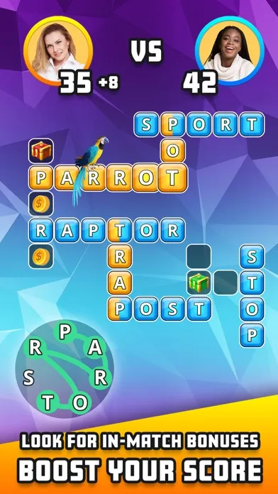 ภาพหน้าจอของ Word Clash Multiplayer Battle