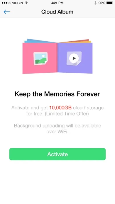 Tangkapan layar Hi - Instant Messenger