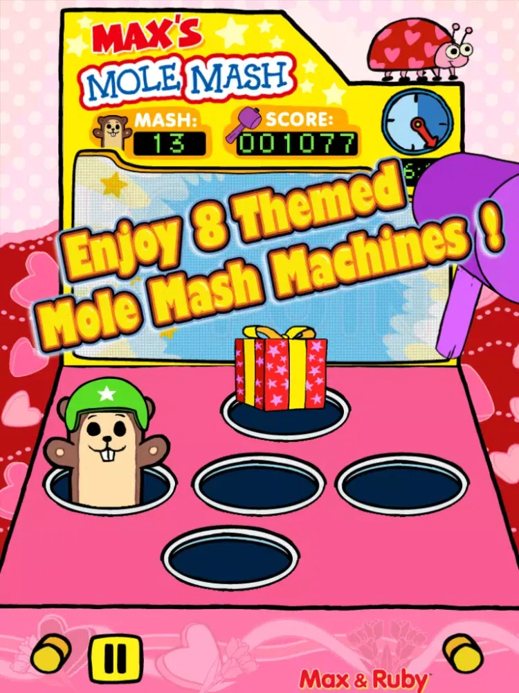 Max & Ruby: Max’s Mole Mash iPad  Screenshots