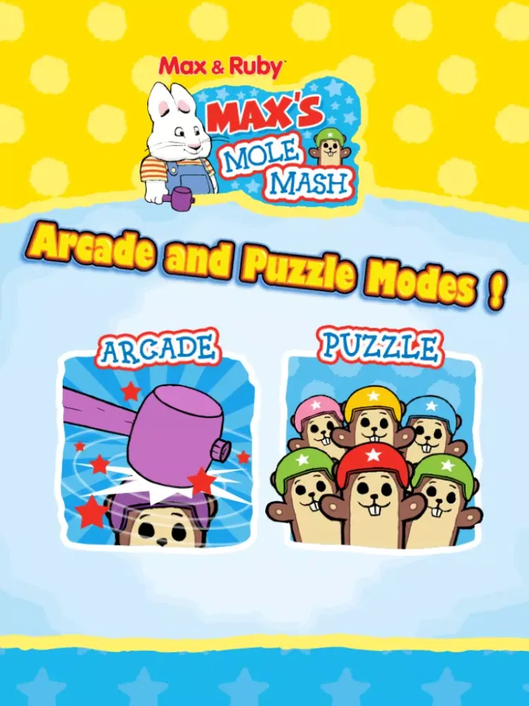 Max & Ruby: Max’s Mole Mash iPad  Screenshots