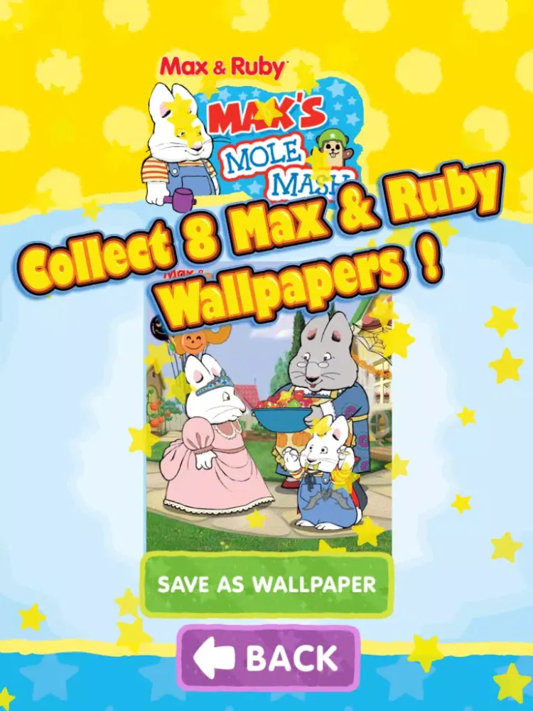 Max & Ruby: Max’s Mole Mash iPad  Screenshots