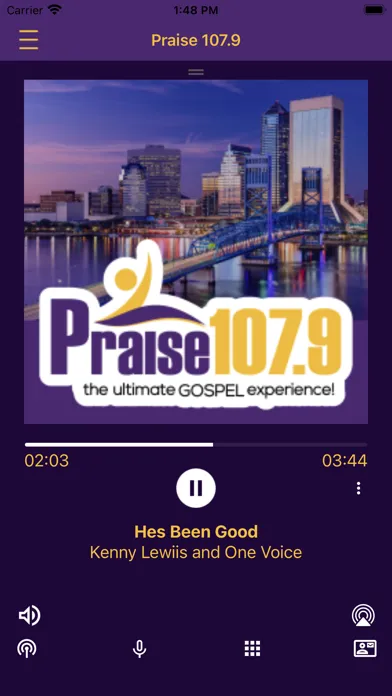 Praise 107.9 스크린샷