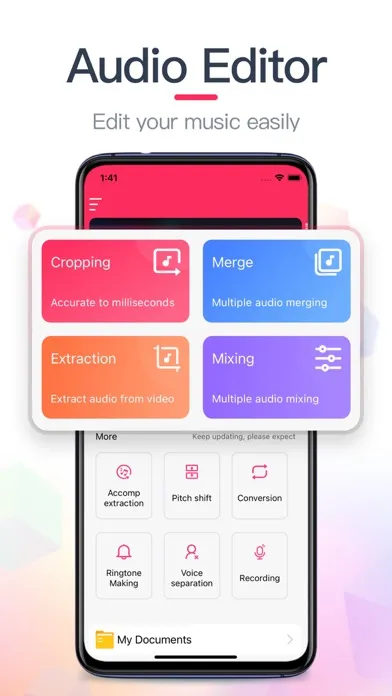 تصاویر Audio Editor & Music Mixer