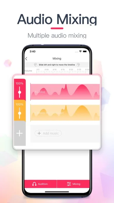 تصاویر Audio Editor & Music Mixer