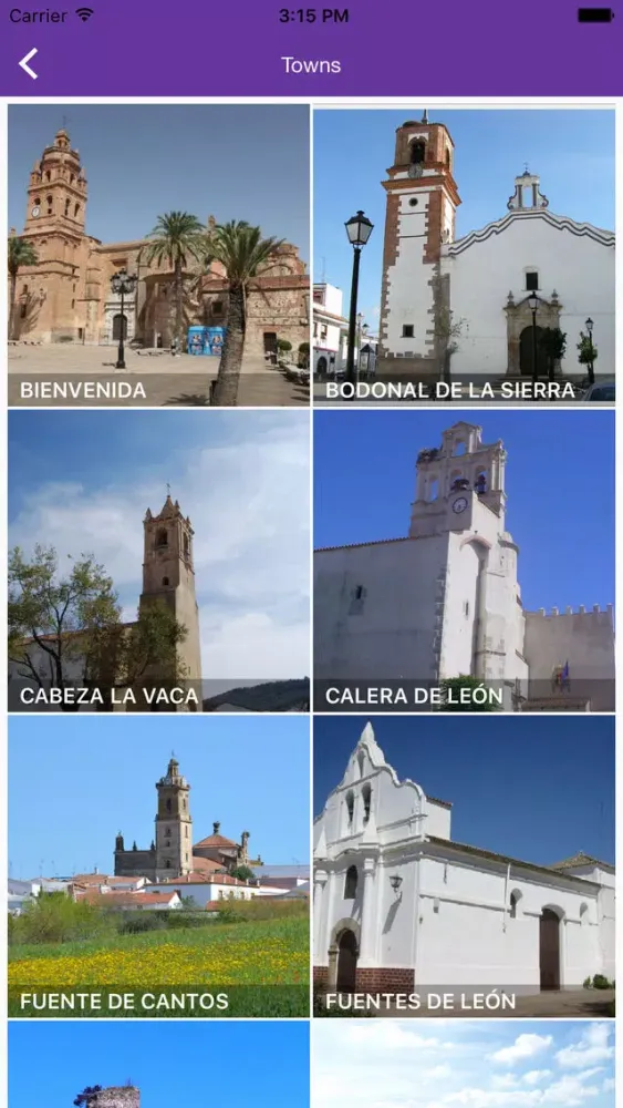 Tangkapan layar Turismo de Tentudía