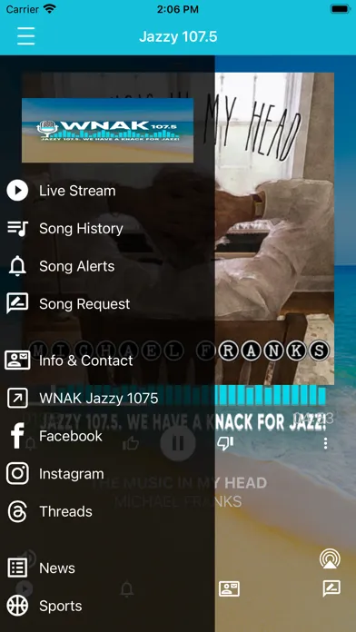 WNAK Jazzy 107.5 Screenshots