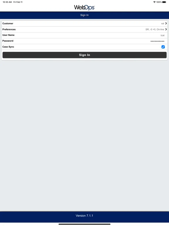 WO Mobile iPad  스크린샷