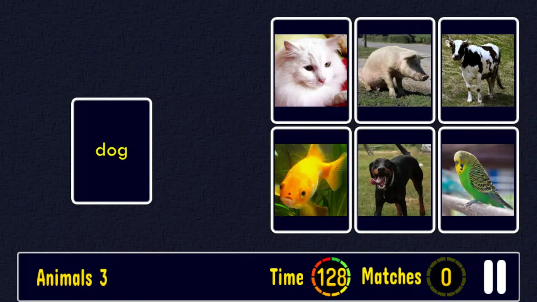 Tangkapan layar Match Up Learn English Words