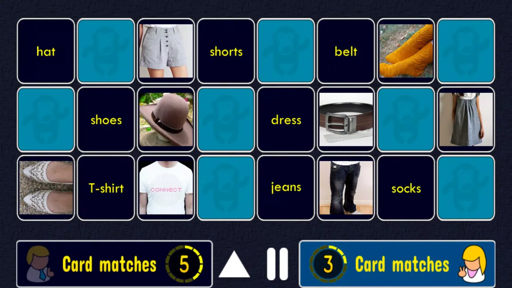 Tangkapan layar Match Up Learn English Words