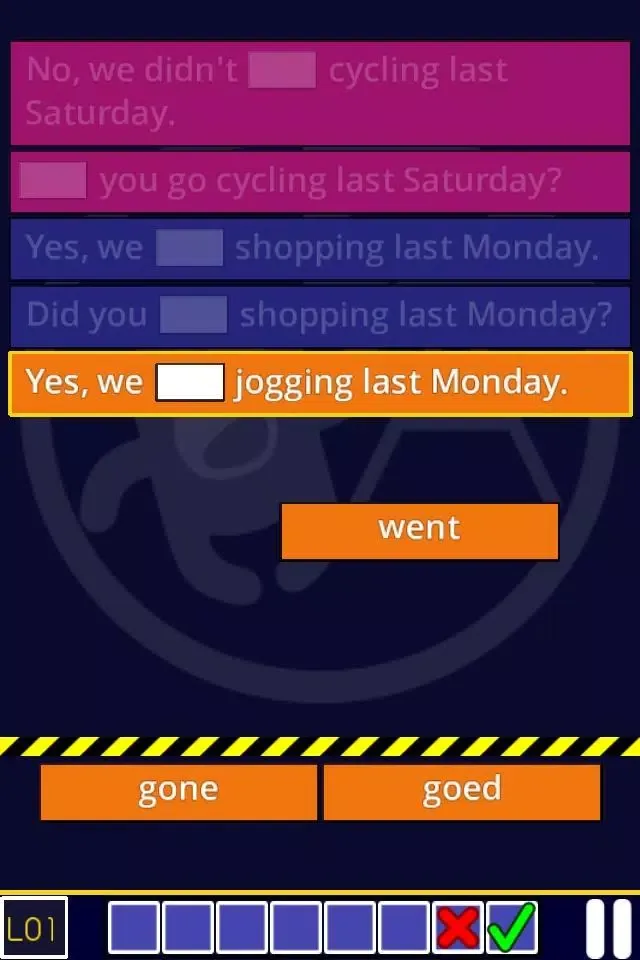English Tenses & Verbs Smash Screenshots