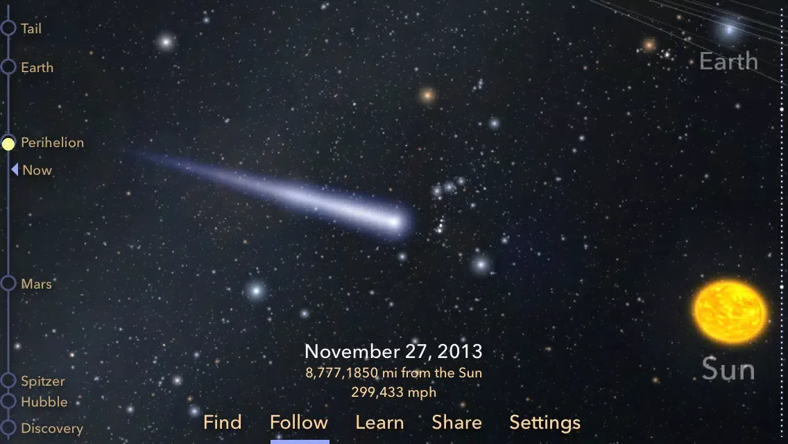Comet ISON स्क्रीनशॉट