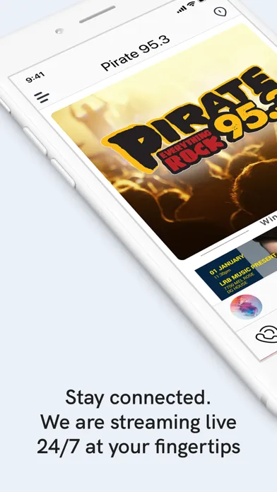 Capturas de pantalla de Pirate 95.3 WOBR