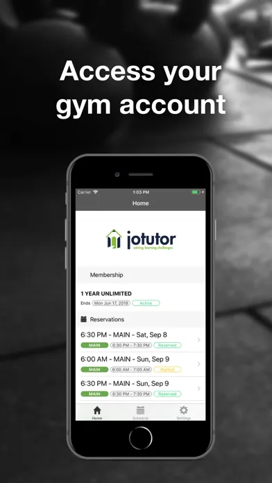 JoTutor スクリーンショット