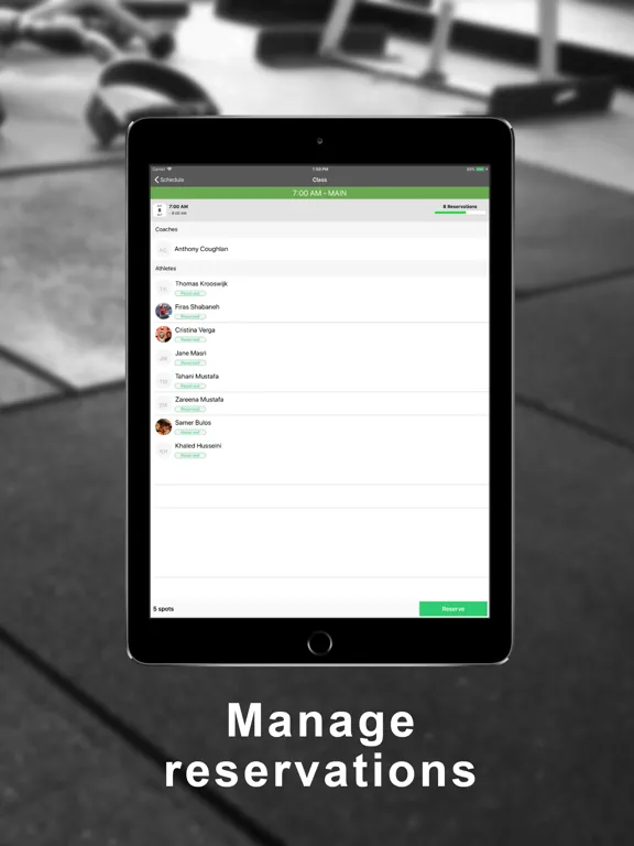 ภาพหน้าจอของ Wodworx iPad 