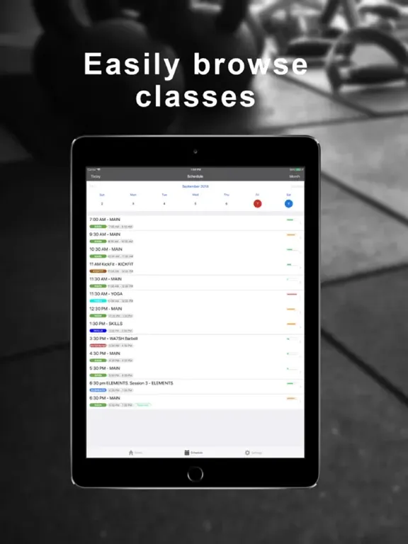 ภาพหน้าจอของ Wodworx iPad 