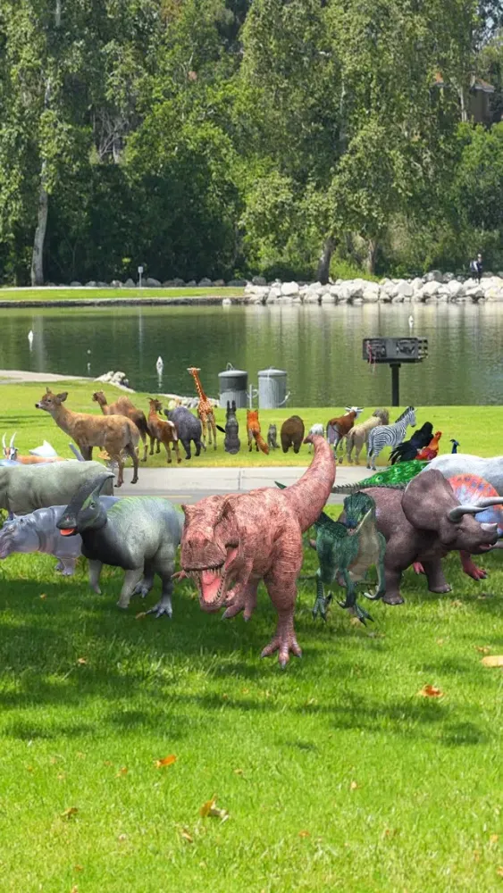 Ảnh chụp màn hình của AR Zoo-Animal World