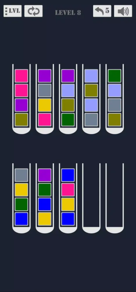 صور Sort Colored Squares