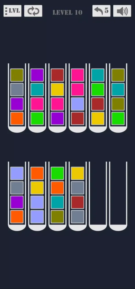 صور Sort Colored Squares