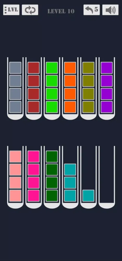 صور Sort Colored Squares
