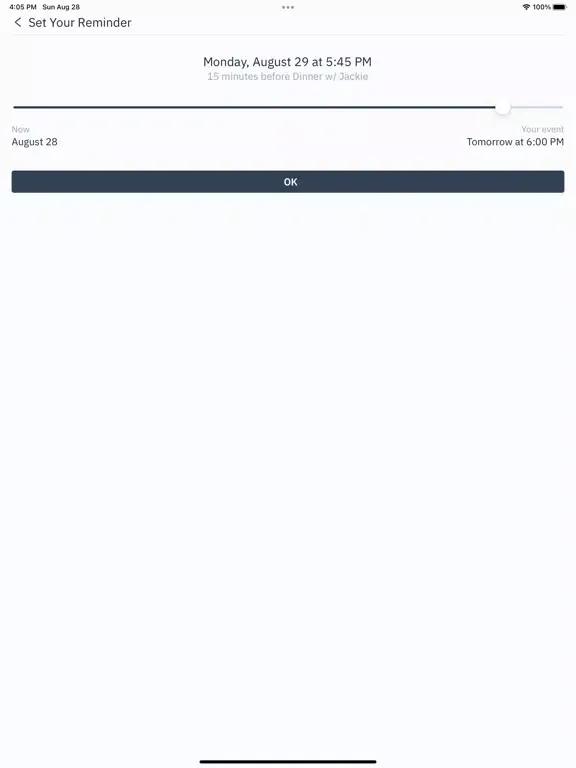 تصاویر Undue - Planning made simple iPad 