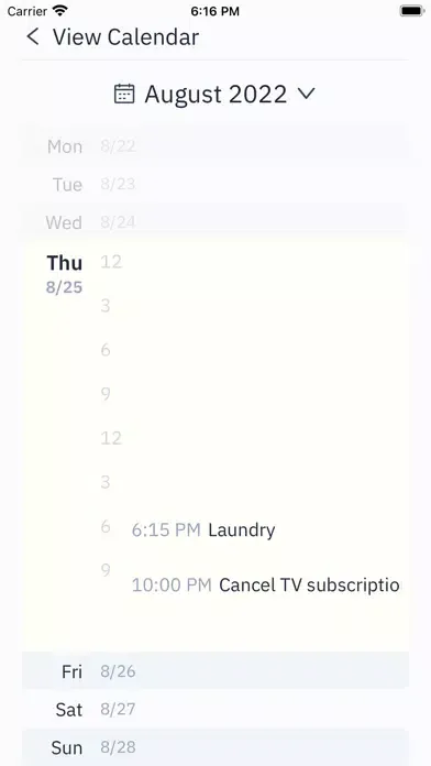 تصاویر Undue - Planning made simple