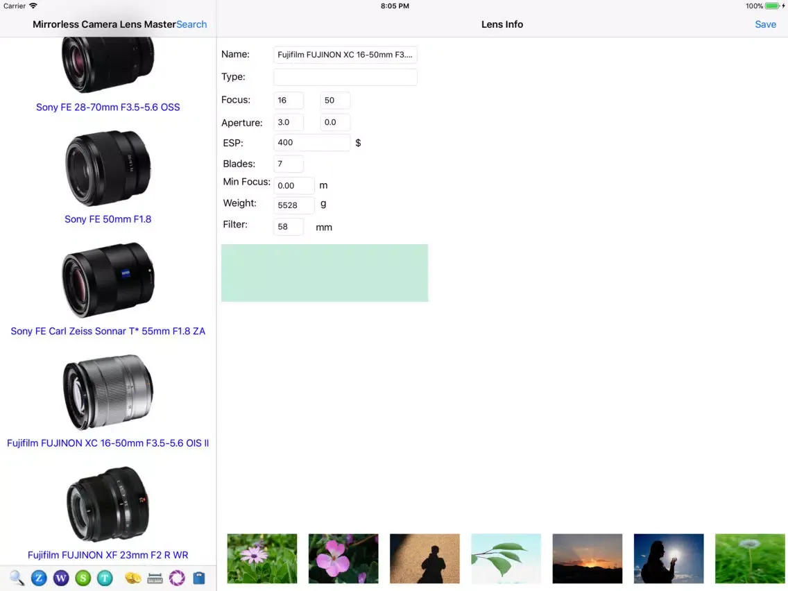 صور Mirrorless Camera Lens Master iPad 