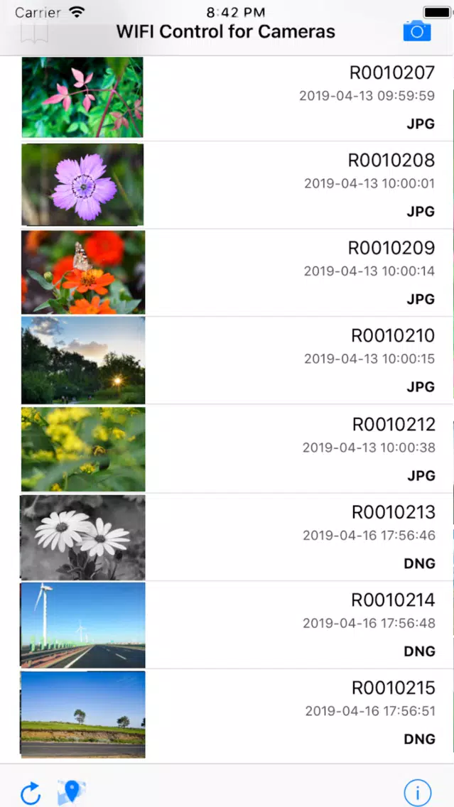 WIFI Control for Cameras স্ক্রিনশট