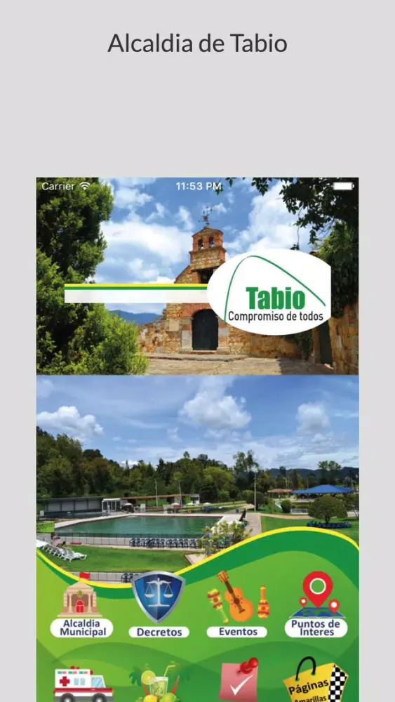 ภาพหน้าจอของ Alcaldia de Tabio