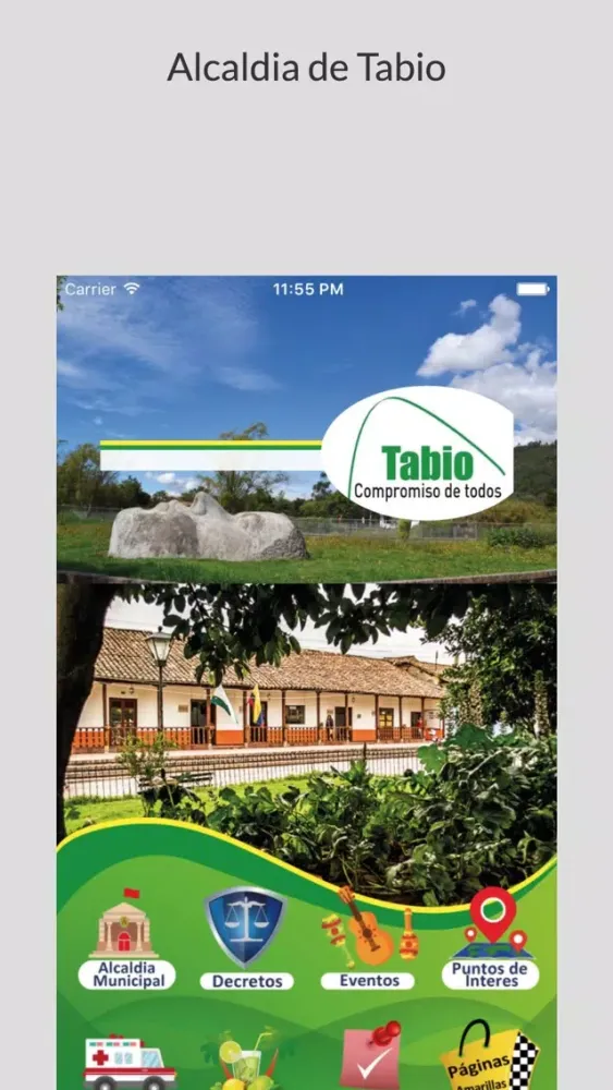 ภาพหน้าจอของ Alcaldia de Tabio