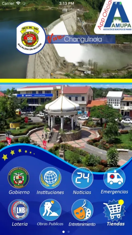 Zrzuty ekranu Vive Changuinola Panamá